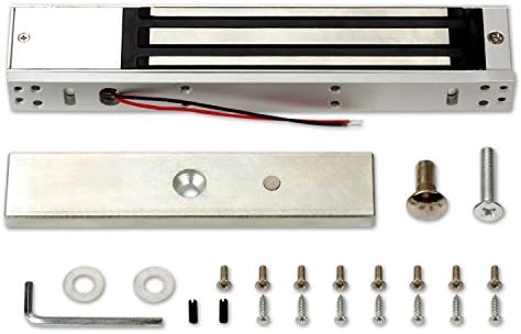 MENGQI-CONTROL 2 Door Access Control Board System 600lbs Electromagnetic Lock Infrared NoTouch Exit Button Keypad Reader 110~240V Power Supply Box USB Enroll Reader Card Key Fob APP remotely Open Door