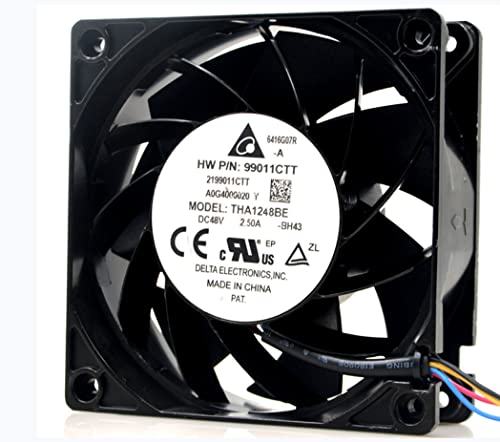 THA1248BE 120x120x38mm 48V 2.50A 12cm 4-Wire Cooling Fan