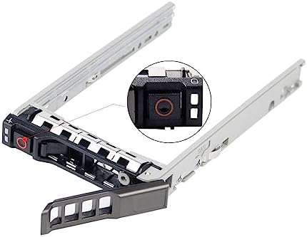 2 Pack Hard Drive Tray Caddy 8FKXC 08FKXC SSD Mount 2.5" HDD Holder with Mounting Screws Hard Drive Bracket Compatible for Dell PowerEdge R610 R620 R710 T710 R720 R815 R820 R630 T630 R730|B0CBTVKN7T
