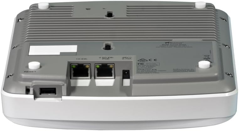 Ruckus R650 WiFi 6 Dual-Band Indoor Access Point 802.11ax, 4x4/2x2 MU-MIMO, 2.5GbE Uplink, WPA3, Model 9U1-R650-US00 Cloud Care Pre-Configured Bundle Eligible|B0FMDSKFW4