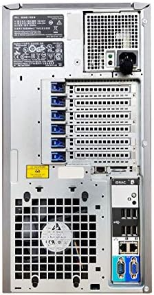 Dell PowerEdge T320 Tower Server with Intel Xeon E5-2470 v2 CPU, 128GB RAM, 4TB SSDs, 8TB HDDs, RAID, Windows Server 2019 (Renewed)|B081K9BRWF