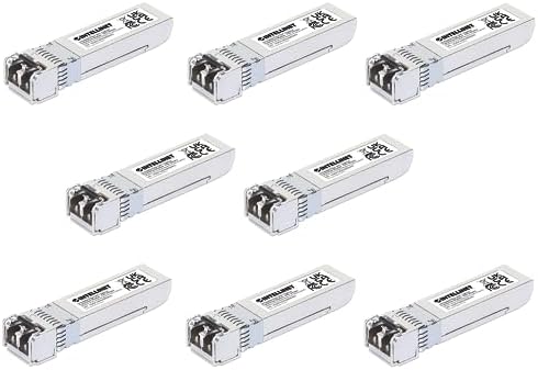 Intellinet 1000Base-SX SFP to LC Multi-Mode Mini GBIC Module 1G Fiber Transceiver - Cisco GLC-SX-MM Compatible - Wavelength 850 nm - Hot Plugging - Up to 550 m. – 545006-SGL|B001P8B4FG