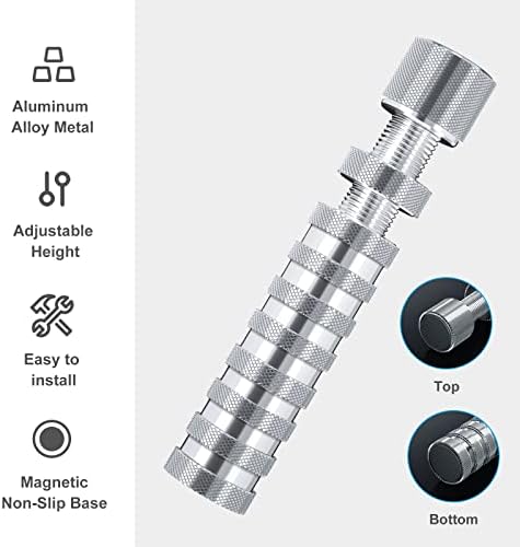 GPU Support Bracket, 2.75-4.52Inch GPU Sag Bracket with Non-Slip Sheet, GPU Holder for Prevent Graphics Card Sag (Black)|B0B2WCTGFV