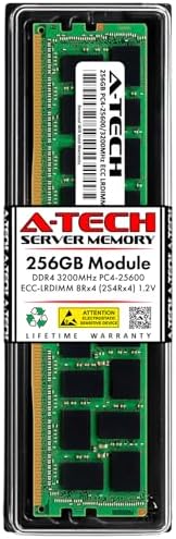 A-Tech 64GB Kit (2x32GB) DDR4 2400MHz PC4-19200 ECC LRDIMM 4Rx4 Quad Rank 1.2V Load Reduced DIMM 288-Pin Server RAM Memory Upgrade Modules (A-Tech Enterprise Series)|B0BPN3X471