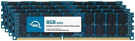 OWC 64GB (2x32GB DDR3 1600 PC3-12800 CL11 4Rx4 240-pin 1.5V ECC Registered RDIMM Memory RAM Module Upgrade Kit for Select Workstations or Servers
