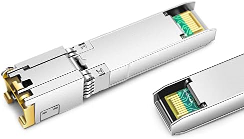 10G SFP+ RJ45 80m for Dell Force10 SFP-10G-T-80 GP-10GSFP-T80 10GBASE-T SFP+ 80m RJ45 Cat6a/7 Mini-GBIC 10gb Copper R-J45 Transceiver Module|B0B18FVQ1T