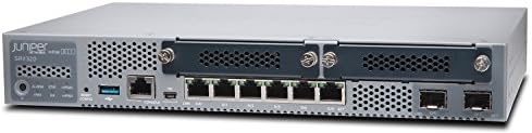 Juniper Networks SRX320 8-Port Security Services Gateway Appliance (Renewed, Black, Metal Case
