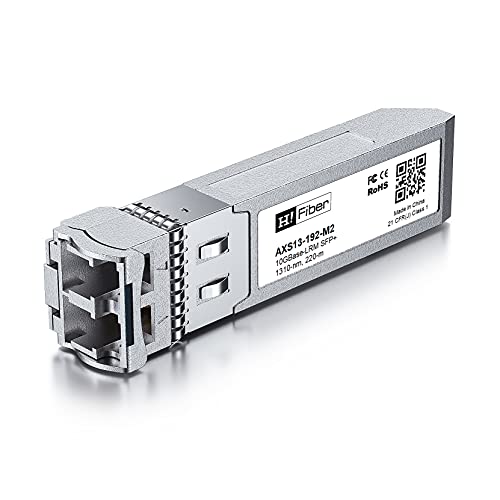 H!Fiber 10Gb SFP+ RJ45 Transceiver, 10Gbase-T SFP+ Ethernet Module Support 10G/5G/2.5G/1.25G, Compatible with Cisco SFP-10G-T-S, Ubiquiti UF-RJ45-10G, UniFi, Meraki,MikroTik,Supermicro and More, 30m|B06XQBFHNL