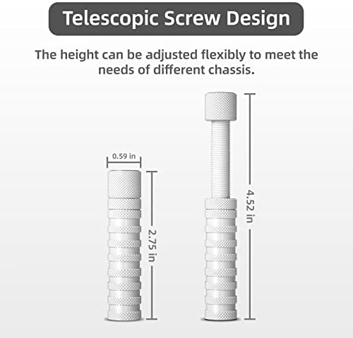 GPU Support Bracket, 2.75-4.52Inch GPU Sag Bracket with Non-Slip Sheet, GPU Holder for Prevent Graphics Card Sag (Black)|B0B2WCTGFV