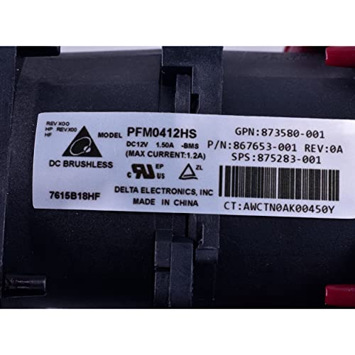 CPU Cooling Fan Replacement for HP ProLiant DL360 G10 Gen 10 Server 873580-001 873799-001 875283-001|B0BJV1WMJW