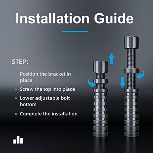 GPU Support Bracket, 2.75-4.52Inch GPU Sag Bracket with Non-Slip Sheet, GPU Holder for Prevent Graphics Card Sag (Black)|B0B2WCTGFV