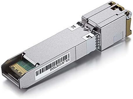 10Gtek 10GBase-SR SFP+ LC Transceiver, 10G 850nm Multimode SFP Module, up to 300 Meters, for Cisco SFP-10G-SR, Meraki MA-SFP-10GB-SR, Ubiquiti UniFi UF-MM-10G, Fortinet, Mikrotik and More, Pack of 10|B00ZCDDOPS
