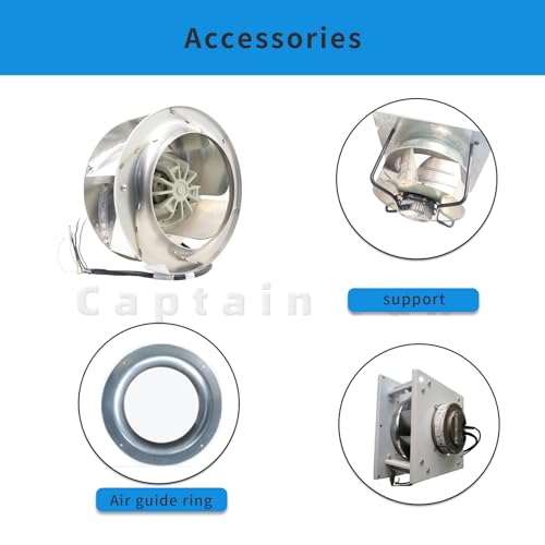 RH28M-2DK.3F.1R Ziehl-abegg Fan 400/460V 0.53/0.86KW 0.95/1.25A Centrifugal Fan for Inverter|B09P32RJ67