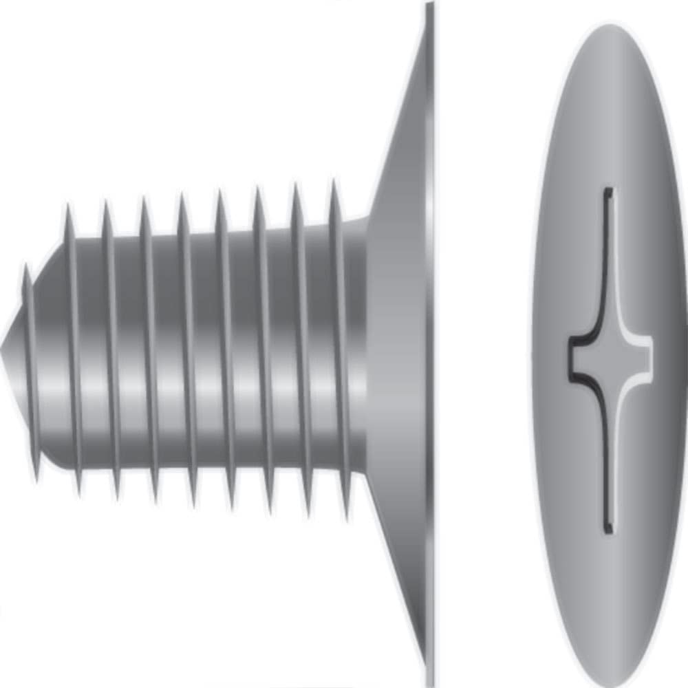 Seachoice MP0649SC 59543 Stainless Steel Phillips Machine Screw Flat Head