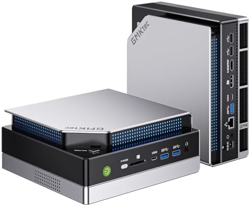 AI Mini PC Ryzen Al Max+ 395 (up to 5.1GHz 2TB PCIe 4.0 SSD 64GB LPDDR5X 8000MHz (8GB*8 Quad Screen 8K Display/WiFi 7/ USB4/ SD Card Reader 4.0 EVO-X2