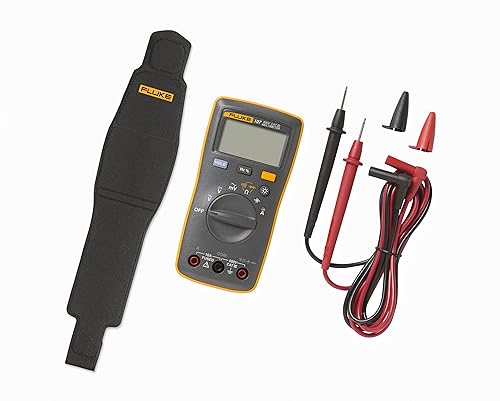 Fluke 107 AC/DC Current Handheld Digital Multimeter, Gray