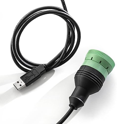 Kvaser Leaf Light HS v2 J1939-13 Type II Single-Channel USB-CAN PC Interface,CAN Access J1939-13 Type II Connector (Green