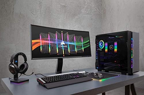 CORSAIR Vengeance RGB PRO DDR4 RAM 32GB (2x16GB) 3600MHz CL18-22-22-42 1.35V Intel AMD Desktop Computer Memory - Black (CMW32GX4M2Z3600C18)|B082DGZJ9C