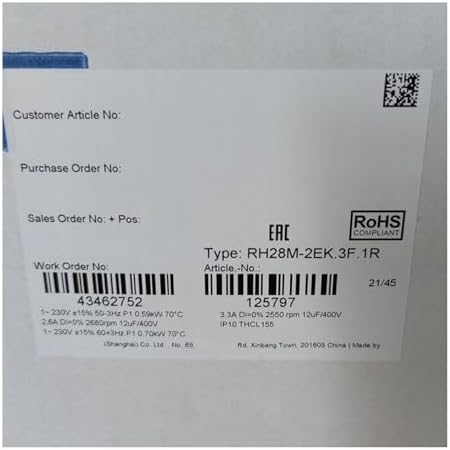 1 Pcs New RH28M-2EK.3F.1R in Box RH28M2EK.3F.1R