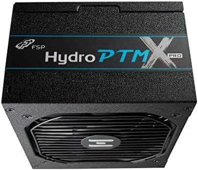 FSP Hydro PTM X PRO 1000W Power Supply, 80 Plus Platinum, ATX 3.0 PCIe 5.0 Full Modular, 10 Year Warranty (HPT3-1000M-GEN5)|B0BTTV6RXH
