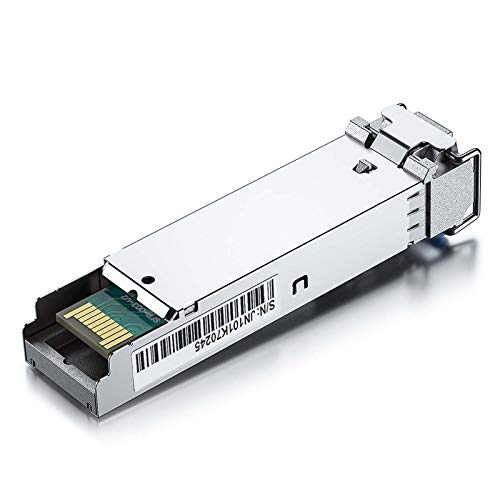 10Gtek 1.25G SFP 1000Base-SX Multimode LC Fiber Transceiver, 850nm MMF, 550m, for Cisco GLC-SX-MMD/SFP-GE-S, Meraki MA-SFP-1GB-SX, Fortinet, Ubiquiti UniFi UF-MM-1G, Mikrotik, TP-Link, Pack of 2|B08BP3JDBV