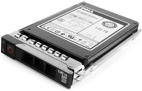 Dell 1.92TB SAS 12Gb/s 3D TLC V-NAND 2.5in Enterprise PowerEdge Read-Intensive SSD for: R440 R750 R450 T150 R470 T560 T40 R250 R740 R640 T550 T350 R540 R840 ME4024 R650XS PPNPN G16 (Renewed