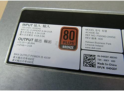 for Power Supply for T430 AC450E-S0 FSD060-240G2 040GDF 40GDF H3DKF Work Good|B0BYN83XWY