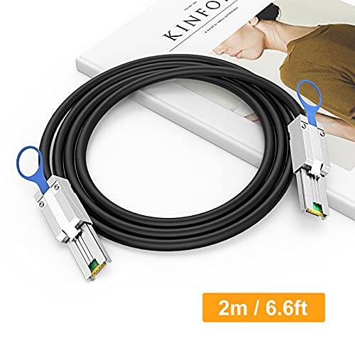 CableCreation External Mini SAS 26pin (SFF-8088) Male to Mini SAS 26 (SFF-8088) Male Cable, 1.0M|B013G4F3A8