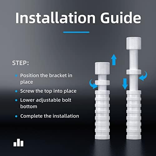 GPU Support Bracket, 2.75-4.52Inch GPU Sag Bracket with Non-Slip Sheet, GPU Holder for Prevent Graphics Card Sag (Black)|B0B2WCTGFV