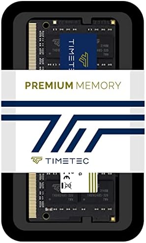 Timetec 16GB DDR4 3200MHz (or 2933MHz or 2666MHz PC4-25600 Non-ECC Unbuffered 1.2V CL22 2Rx8 Dual Rank 260 Pin SODIMM Laptop Notebook PC Computer Memory RAM Module Upgrade