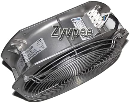 Zyvpee® 280x280x80mm W2E250-HJ52-06 28cm 230V 50/60Hz 0.6/0.88A 135W/200W 2650/2960cfm 4uF 400VDB M2E068-DF SK3327 107 AC Cabinet Fan|B087FFKC1Q