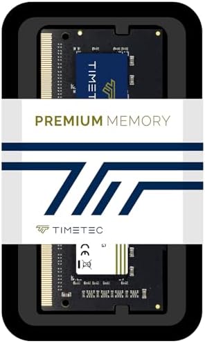 Timetec 16GB DDR4 3200MHz (or 2933MHz or 2666MHz PC4-25600 Non-ECC Unbuffered 1.2V CL22 2Rx8 Dual Rank 260 Pin SODIMM Laptop Notebook PC Computer Memory RAM Module Upgrade