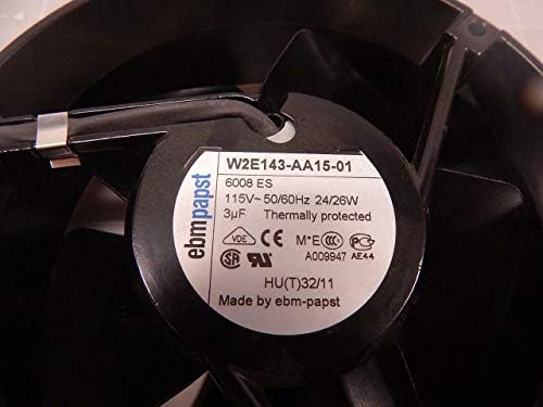 Ebm-Papst Axial Fan, 172Mm, 115Vac - W2E143-AA15-01|B00HJEJUYM
