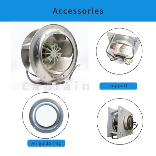 RH28M-2EK.3F.1R Ziehl-abegg Fan 50/60Hz 540W 230VAC Centrifugal Fan Inverter|B09M67LZH9