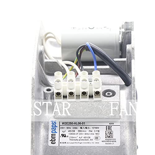 Original W2E250-HL06-01 Fan M2E068-CF AC 230V 127W 280X80MM Cooling Fan|B07RWB8PPM