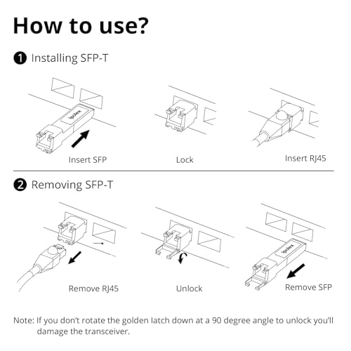 ipolex SFP+ 10GBase LR Singlemode Module, 10G SFP LC 1310nm Fiber Optic Transceiver for Cisco SFP-10G-LR, Ubiquiti UniFi UF-SM-10G, Meraki MA-SFP-10GB-LR, Netgear AXM762, Mikrotik and More, up to 10KM|B01EN33WYK