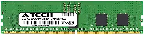 A-Tech 16GB RAM for Dell PowerEdge HS5610, HS5620, R660, R660xs, R6615, R760, R760xa, R7625, XE9640, XE9680 | DDR5 4800MHz PC5-38400 EC8 RDIMM 1Rx8 ECC Registered Server Memory Upgrade