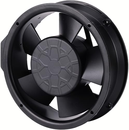 for Ebm-Papst W2E143-AA15-01 Cooling Fan, 17cm 172×51mm AC AXIAL Fan, 115V 24/26W, 3Uf, 2-pin Connector All Metal Fan W2E143-AA15-01|B0FH9PBKNP