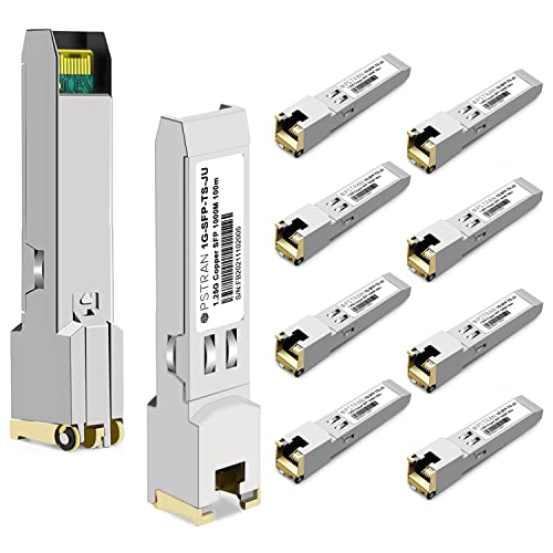 1000BASE-SX SFP Optical Transceiver Module Compatible with HPE Aruba J4858D J4858DCM JL745A Q8N53A ProCurve J4858C J4858B J4858A 850nm 550m DDM Duplex LC MMF|B09MTW3HVB