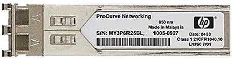 HP J4858C ProCurve Gigabit-SX-LC Mini-GBIC - 1000Base-SX SFP Transceiver|B07PWNF4LD