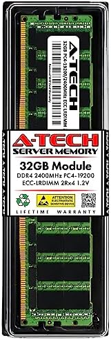 A-Tech 64GB Kit (2x32GB) DDR4 2400MHz PC4-19200 ECC LRDIMM 4Rx4 Quad Rank 1.2V Load Reduced DIMM 288-Pin Server RAM Memory Upgrade Modules (A-Tech Enterprise Series)|B0BPN3X471