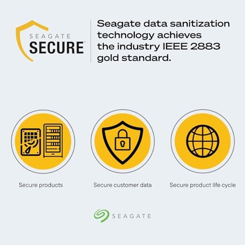 Seagate Exos X24 24TB Enterprise Hard Drive HDD SATA 6Gb/s 512MB Cache 7200 RPM 512e CMR Helium Sealed 3.5in Hard Drive ST24000NM000H (Renewed)|B0DNNKNKS4