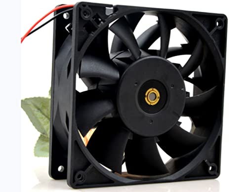 for PMD2412PMB2-A 24V 0.76A 13.7W 4200RPM 190CFM 57.6DB 1201X120X38MM 2-Wire Cooling Fan