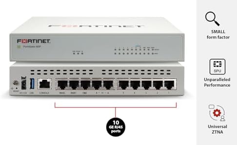 FortiGate-60F Network Security Appliance Plus 3 Year FortiGuard Enterprise Protection and FortiCare Premium (FG-60F-BDL-809-36)|B0D3P21FXH