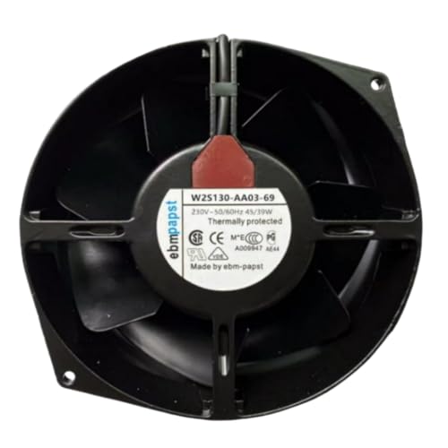 W2S130-AA03-69 172MM 230V 45/39W 17.2CM 17255 172X150X55MM 2-Wire Cooling Fan|B0GDQLBQCS