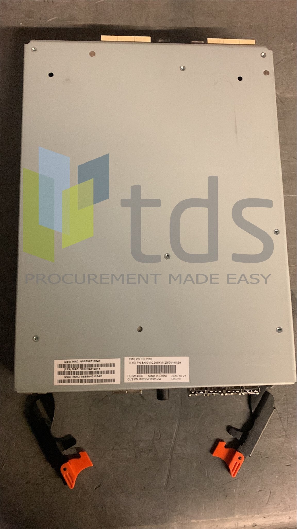 IBM 2078-324 V5030 SFF Controller - Side View | Alo Tech Solutions