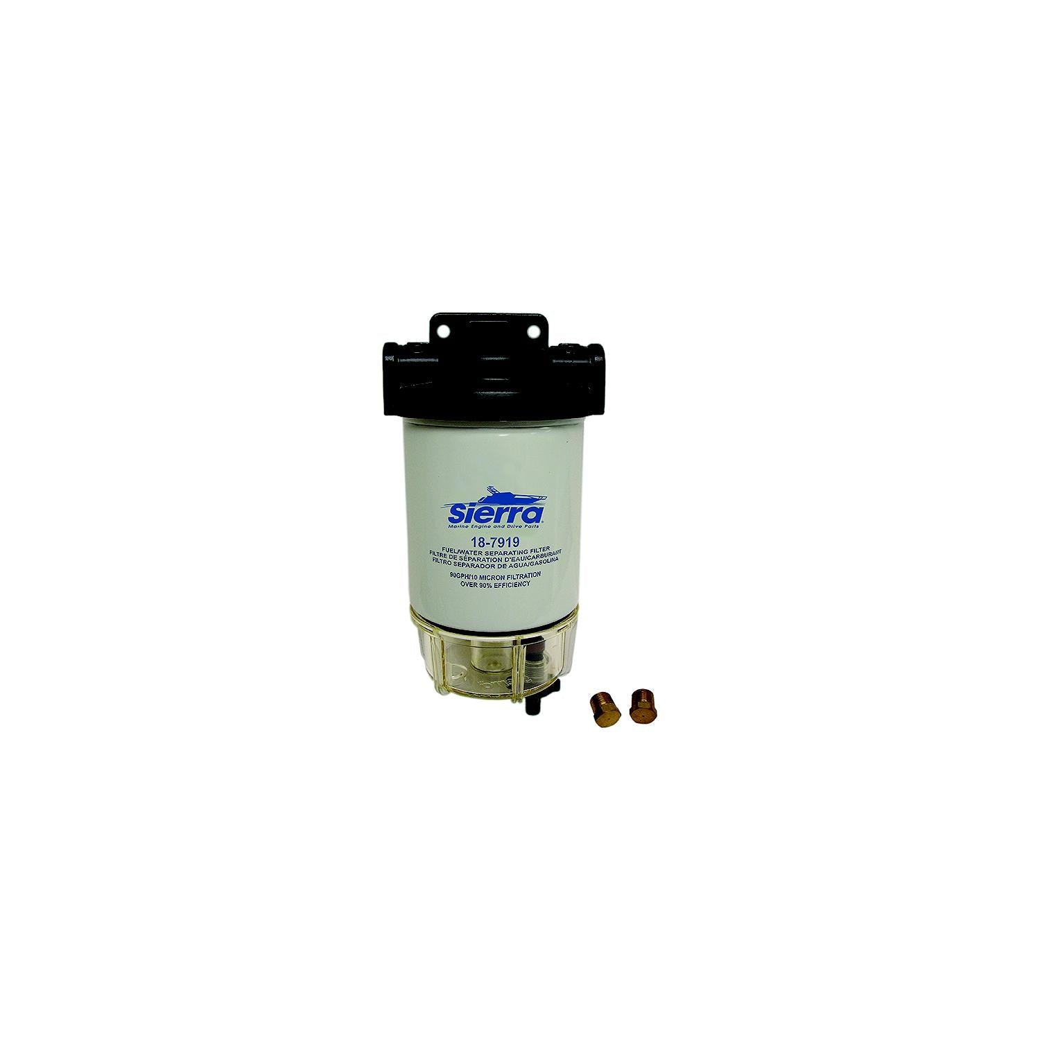 Sierra 18-7937-1 Fuel/Water Separator Kit W/Collection Bowl