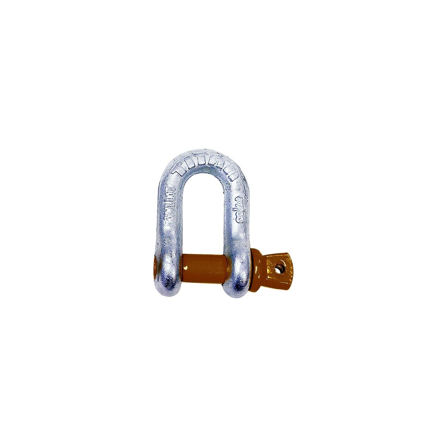 Titan Chain 10319068 Hot Galvanized D Shackle, 3/4"