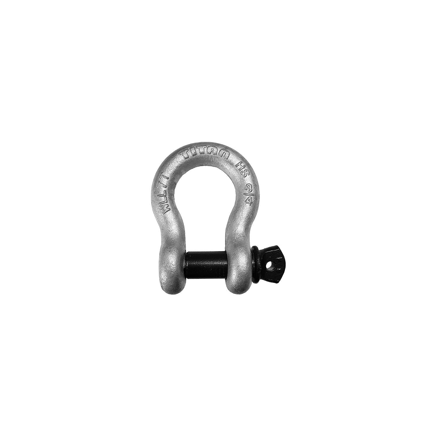Titan Chain 10319615 High Strength Galvanized Bow Shackle, 7/8"