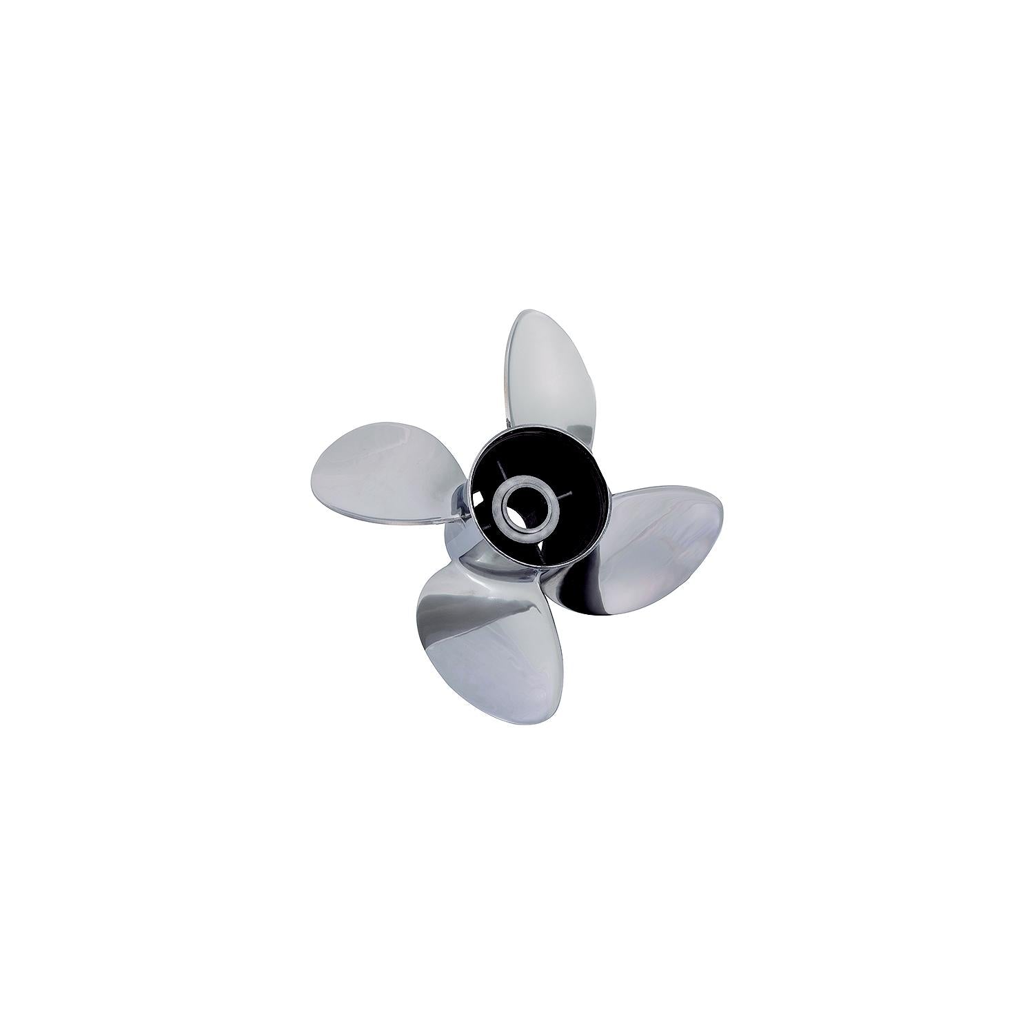 Solas 9453-133-15 Rubex HR4 Propeller, Stainless Steel Interchangeable Hub, 4-Blade, RH 13.25 x 15"